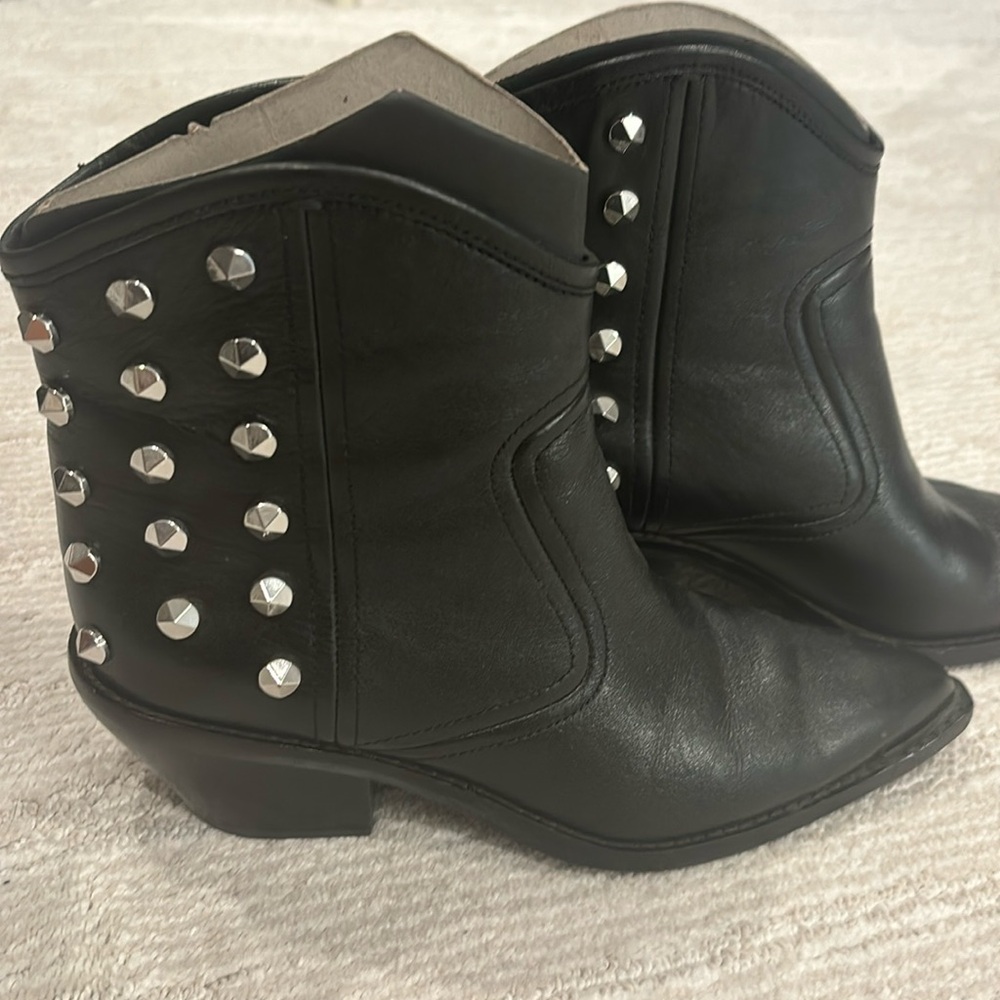 Marc Fisher studded cowboy boots. Size 7.5